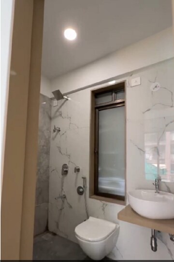 Bathroom in 2 BHK Apartment at JK Iris, Mira Road – for Rent