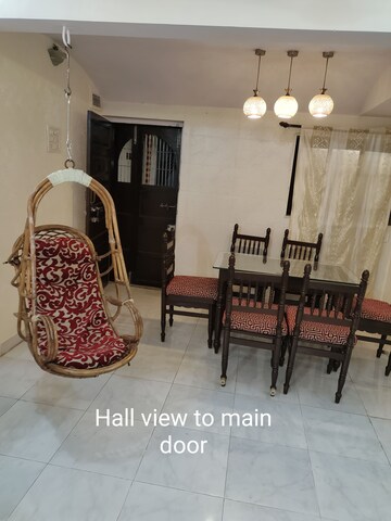 Living Room in 3 BHK Apartment at Shanti Campus CHS, Mulund West – for Rent