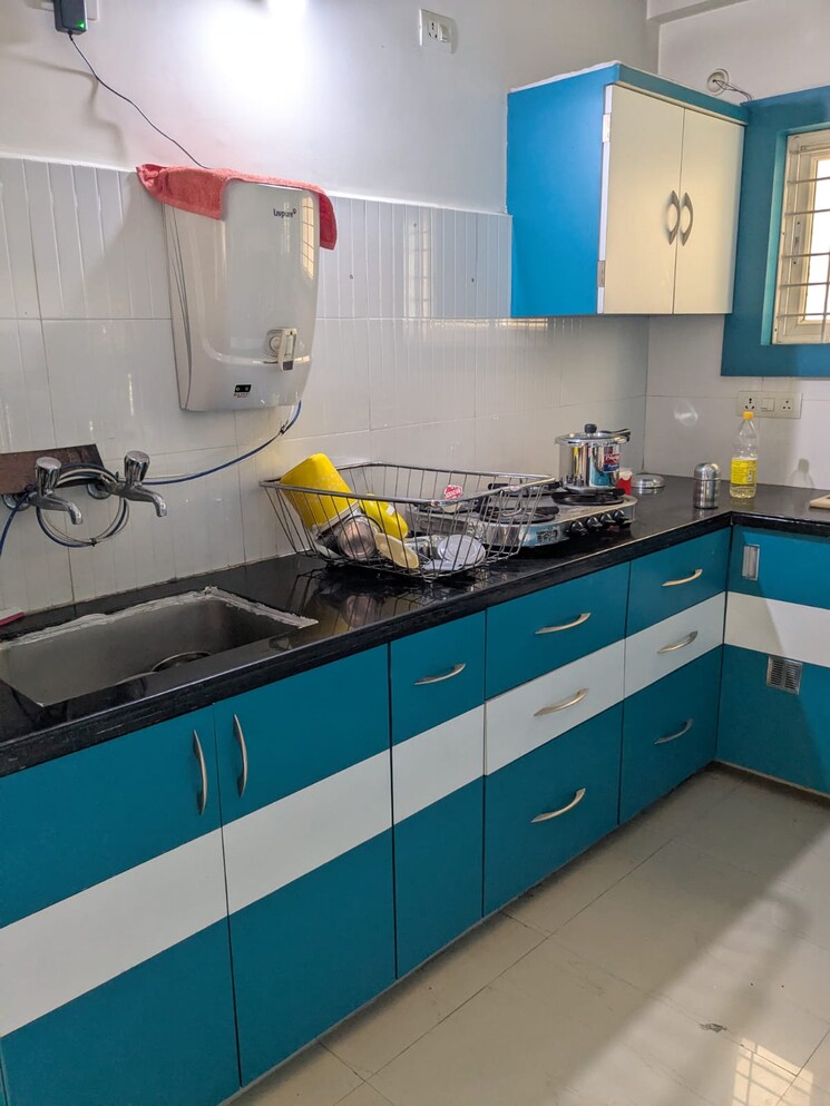 Kitchen, my-home-vaddepally 2 Bedroom 1200 Sq.Ft. Apartment In Kukatpally Hyderabad 8234509