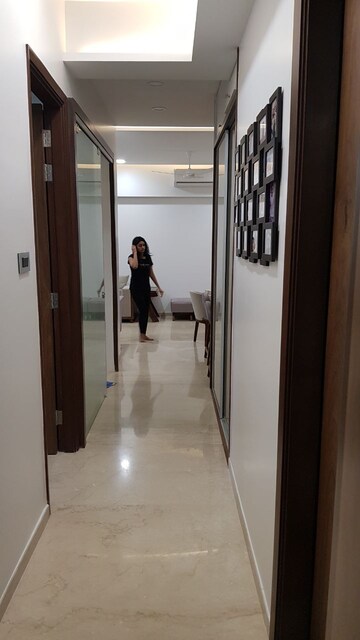 Building Lobby in 3.5 BHK Apartment at Omkar Alta Monte, Malad East – for Rent