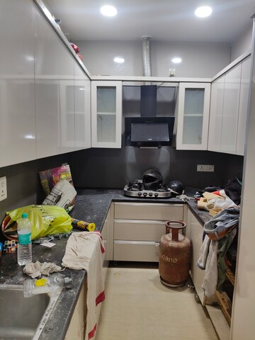 Kitchen in 2 BHK Builder Floor at Lajpat Nagar I – for Rent