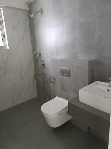 Bathroom in 2 BHK Apartment at Rajesh Raj Infinia, Malad West – for Rent