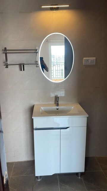 Bathroom in 2 BHK Apartment at Candeur 40, Miyapur – for Rent