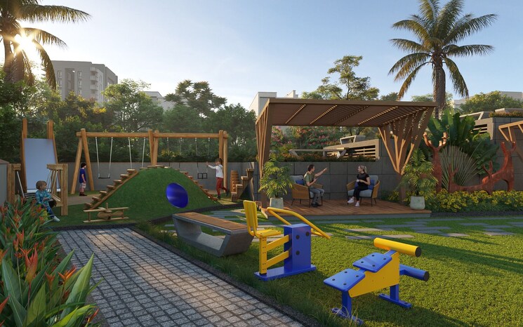 Garden, althan 2 Bedroom 1168 Sq.Ft. Apartment In Althan Surat 8234633