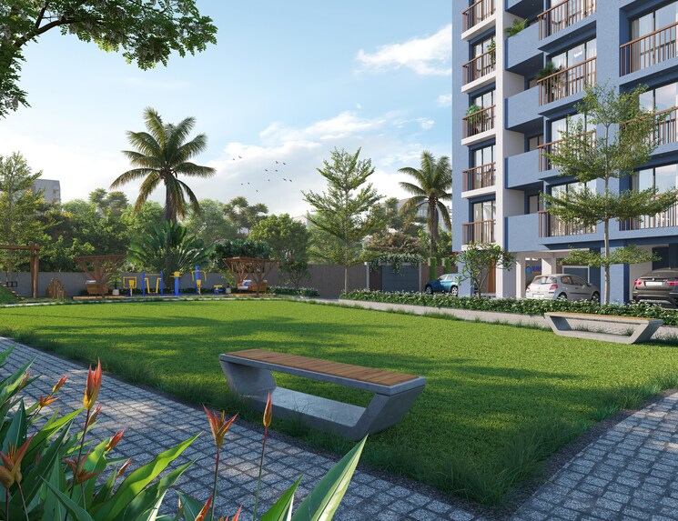 Garden, althan 2 Bedroom 1168 Sq.Ft. Apartment In Althan Surat 8234633