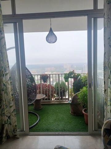 Balcony in 4 BHK Apartment at Ireo Victory Valley, Sector 67 – for Rent