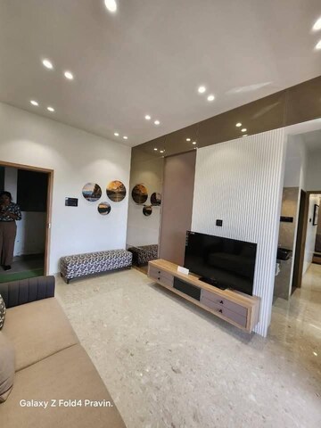 Living Room in 2 BHK Apartment at Eden Rose CHS, Vasai East – for Sale