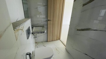 Bathroom in 2 BHK Apartment at Lodha Vista, Lower Parel – for Rent