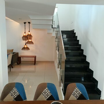 Staircase in 3 BHK Villa at Valmark City Ville, Bannerghatta Road – for Rent