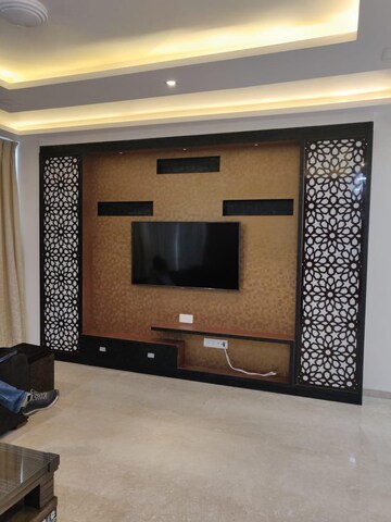 Living Room in 3 BHK Apartment at Oberoi Realty Esquire, Goregaon East – for Rent