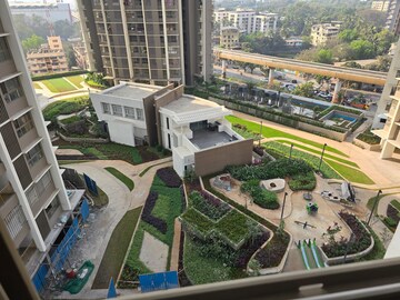 Balcony in 2 BHK Apartment at Kalpataru Paramount, Kapur Bawdi – for Sale