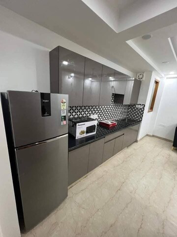 Kitchen in 1 BHK Builder Floor at Ansal Sushant Lok I, Sector 43 – for Rent
