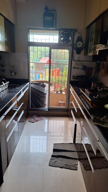 Kitchen in 1 BHK Apartment at Rustomjee Urbania Atelier, Majiwada – for Sale