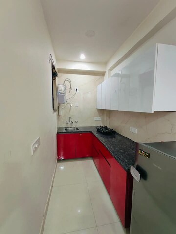 Kitchen in 1 BHK Builder Floor at Ansal Sushant Lok I, Sector 43 – for Rent