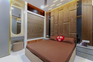 Bedroom in 2 BHK Apartment at Evershine Harmony, Vasai East – for Sale