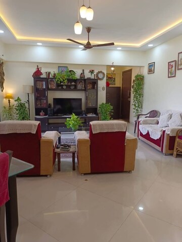 Living Room in 2 BHK Apartment at Evershine Harmony, Vasai East – for Sale
