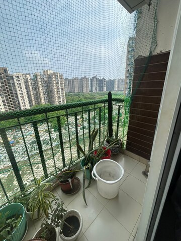 Balcony in 3 BHK Apartment at Amrapali Zodiac, Sector 120 – for Sale