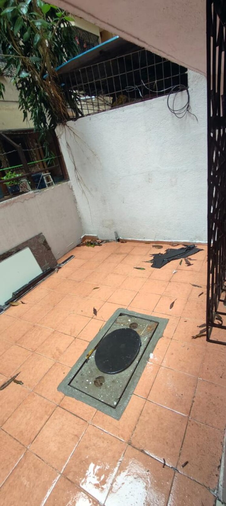 Balcony, om-fiona-apartment 1 RK 350 Sq.Ft. Apartment In Kopar Khairane Navi Mumbai 8235652