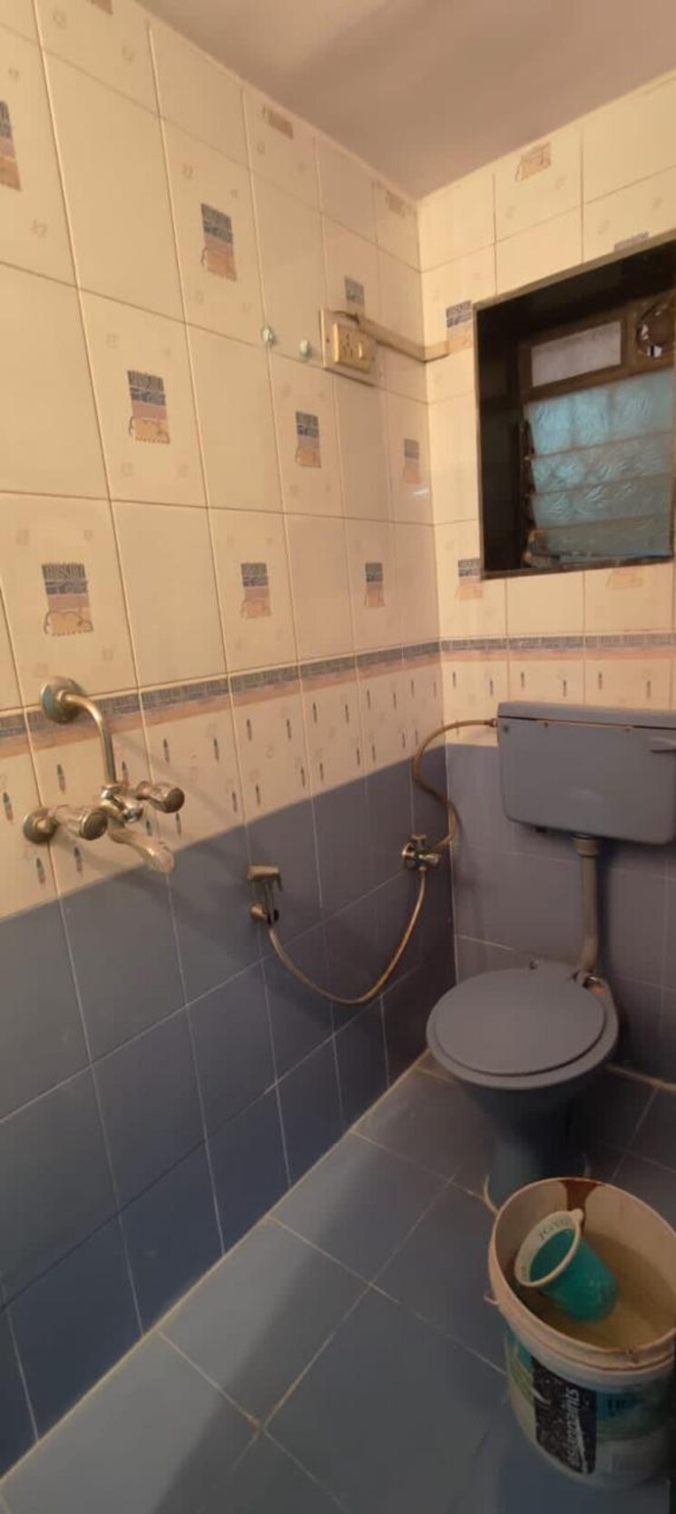 Bathroom, om-fiona-apartment 1 RK 350 Sq.Ft. Apartment In Kopar Khairane Navi Mumbai 8235652