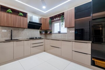 Kitchen in 3 BHK Apartment at My Home Krishe, Financial District – for Rent
