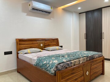 Bedroom in 3 BHK Builder Floor at Ansal Sushant Lok I, Sector 43 – for Rent