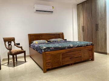 Bedroom in 3 BHK Builder Floor at Ansal Sushant Lok I, Sector 43 – for Rent