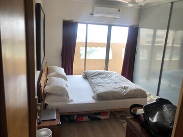 Bedroom in 3 BHK Apartment at Sudhama Niwas, Khar West – for Sale