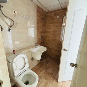Bathroom in 2 BHK Apartment at Shree Vardhman Victoria, Palda Dhaani – for Rent