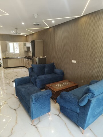 Living Room in 3 BHK Builder Floor at Paschim Vihar – for Rent