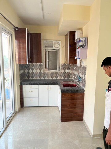 Kitchen in 2 BHK Builder Floor at Signature Global Park 4 and 5, Sohna Sector 36 – for Rent