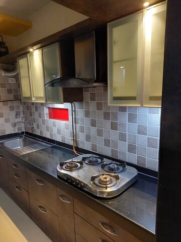Kitchen in 2 BHK Apartment at Hyde Park Galaxy, Manpada – for Sale