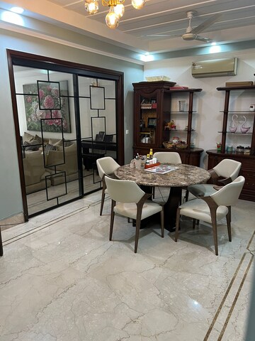 Living Room in 3 BHK Apartment at Kailash Colony – for Sale