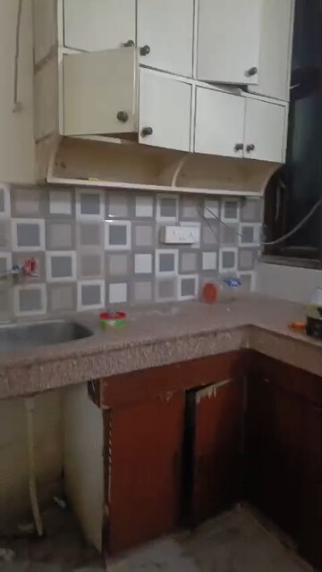 Kitchen in 1 BHK Builder Floor at Kishangarh – for Rent