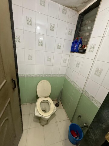 Bathroom in 1 BHK Apartment at Seawoods West – for Sale