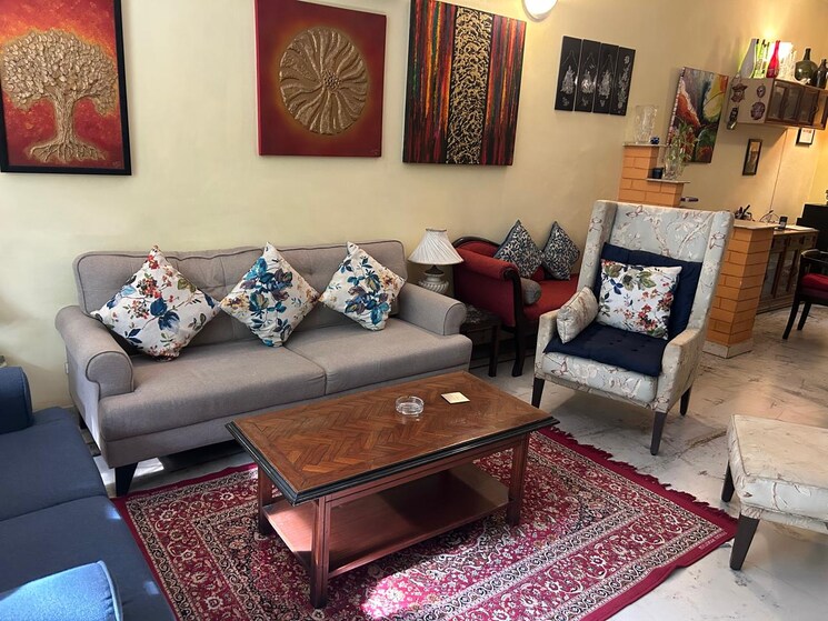 Bedroom, chittaranjan park 3 Bedroom 2300 Sq.Ft. Apartment In Chittaranjan Park Delhi 8236461