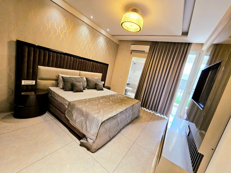 Bedroom, peer mucchalla 3 Bedroom 1450 Sq.Ft. Apartment In Peer Mucchalla Zirakpur 8236527