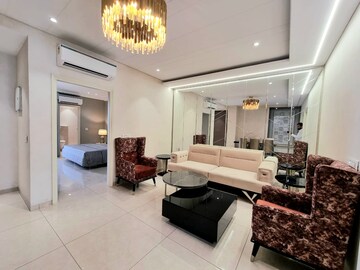 Living Room in 3 BHK Apartment at Peer Mucchalla – for Sale