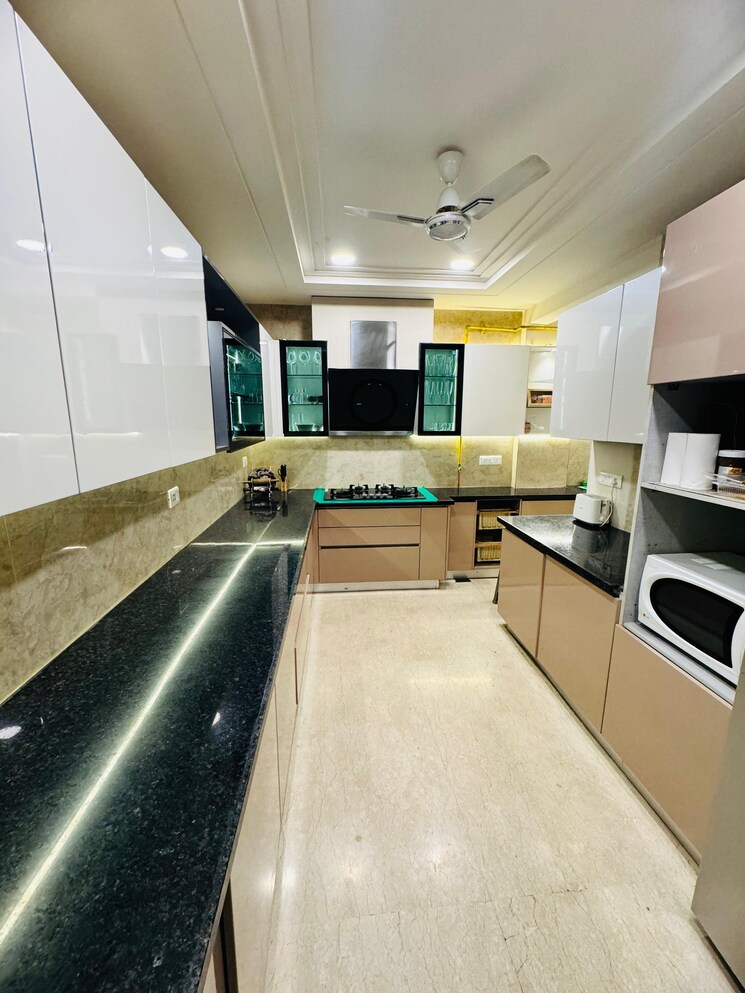 Kitchen, kalkaji 3 Bedroom 2250 Sq.Ft. Builder Floor In Kalkaji Delhi 8236601