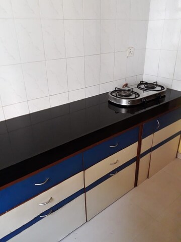 Kitchen in 1 BHK Apartment at Rutu Estate, Brahmand – for Rent