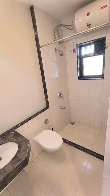 Bathroom in 2 BHK Apartment at Aristo Pearl Residency, Prabhadevi – for Rent