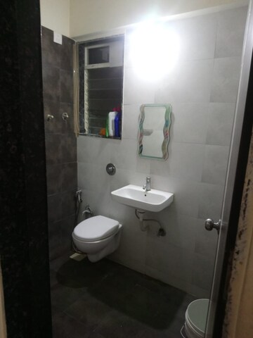 Bathroom in 1.5 BHK Apartment at Samarth Anand Mangal, Bhandup West – for Sale