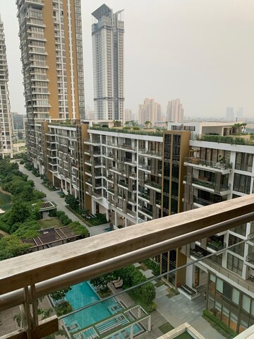 Balcony in 4 BHK Apartment at M3M Golf Estate Fairway East, Sector 65 – for Rent