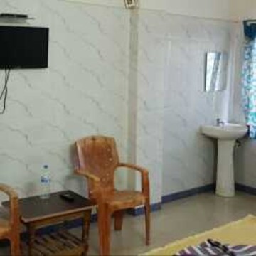 Living Room in 1 BHK Apartment at Nirmal Bag – for Rent
