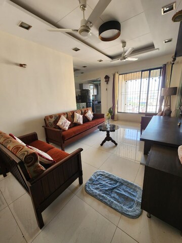 Living Room in 2 BHK Apartment at Tilak Nagar Building, Tilak Nagar – for Rent