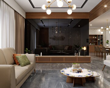 Living Room in 3 BHK Apartment at Birla Niyaara, Worli – for Sale