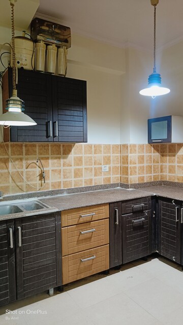 Kitchen in 2 BHK Apartment at Amrapali Eden Park, Sector 50 – for Rent