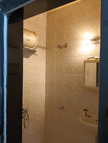 Bathroom in 1 BHK Apartment at Kachnar CHS Vasant Vihar, Vasant Vihar – for Sale
