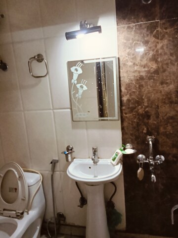 Bathroom in 2 BHK Builder Floor at Ignou Road – for Rent