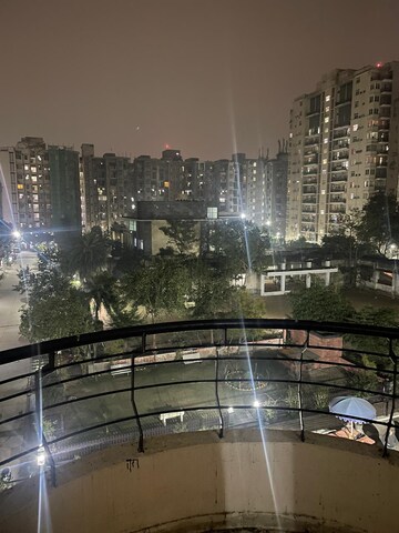 Balcony in 3 BHK Apartment at Omaxe Heights, Sector 86 – for Rent