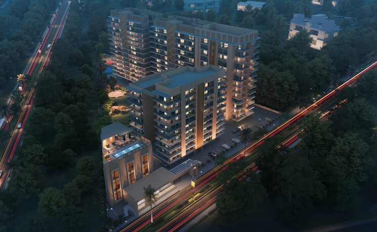 Exterior View, urban-the-zirk 3 Bedroom 2990 Sq.Ft. Apartment In Nabha Zirakpur 8238085